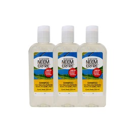 Shampoo Natural Herbal Limpieza Profunda de Romero Manzanilla Neem-Vegano Biodegradable-Sin quimicos Parabenos Petrolatos-Para toda la familia bienestar NEEM ERFRE (Romero y Manzanilla, Paq de 3)