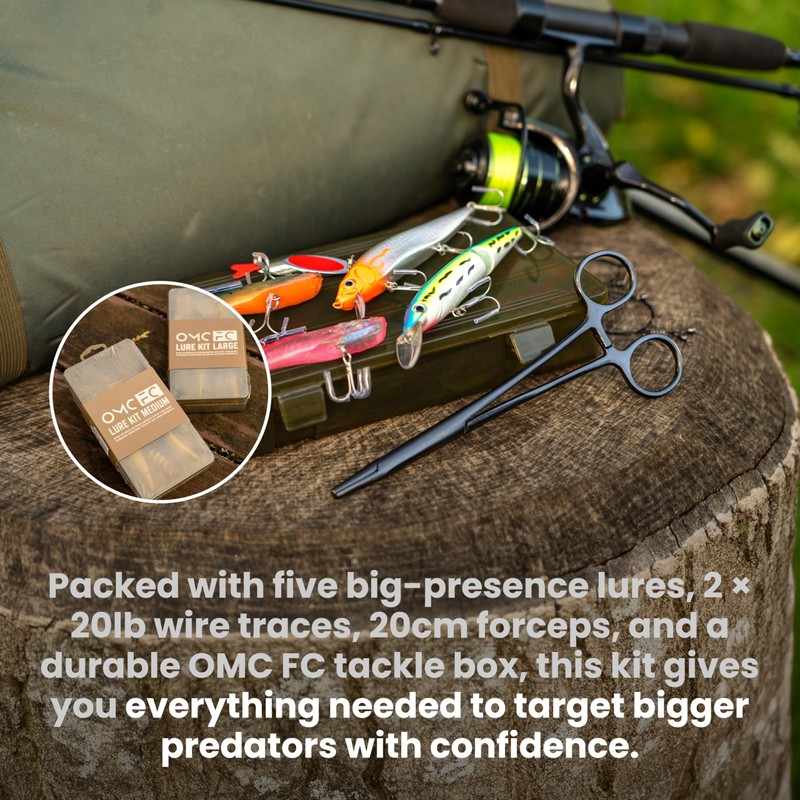 OMC FC Lure Kit Large - Predator Fishing Lure Set