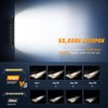 Nilight Slim LED Light Bar 2Pcs 7 Inch 16LED Single