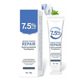 Hydroxyapatite Toothpaste 7.5%，ceelike hydroxyapatite Toothpaste for Enamel Protection and Tooth Strengthening，Mint Fragrance 16 Hours Fresh Breath，Hydroxyapatite Toothpastes Use for Oral Care