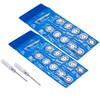 20 Pieces 22 mm Diamond Cutting Wheel with 4 Pieces