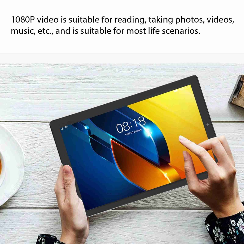 10.1in Tablet for Android 12 5G WiFi 6GB 128GB Front