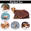 Geyecete Premium Microfiber dog towel bag Dog Drying Bag with