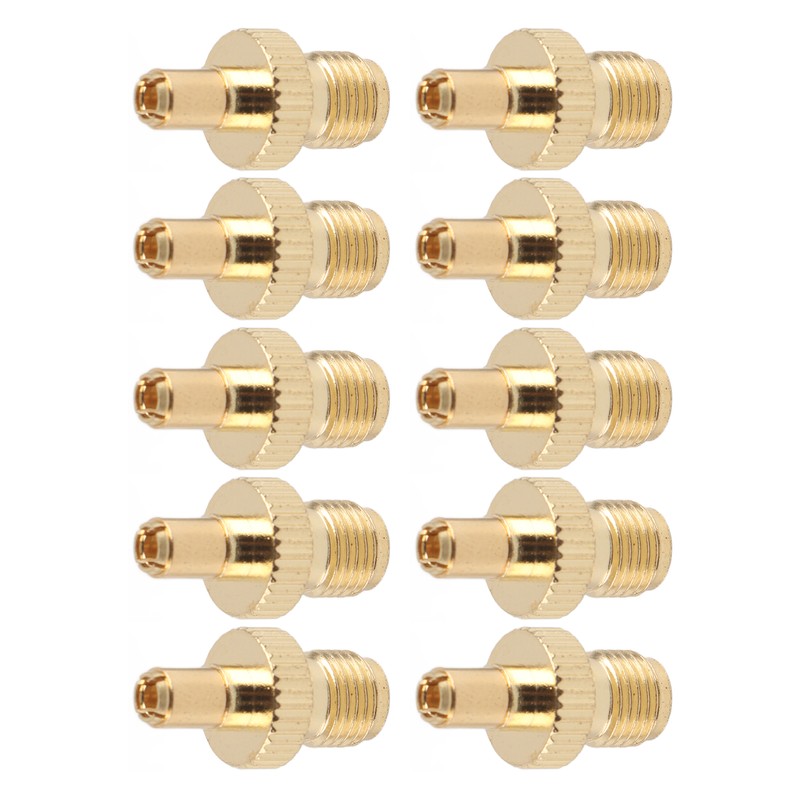 10Pcs RPSMA Female to TS9 Adapter Male Plug Jack Connector