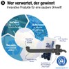 Cornat Recycled Drain Connection for Double Sinks - 1 1/2