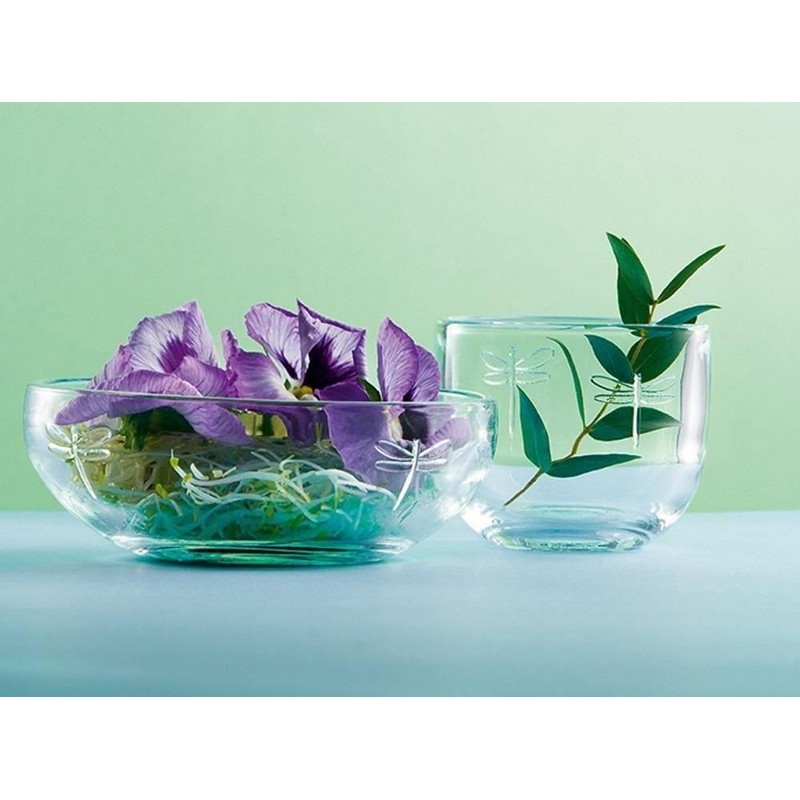 La Rochere Libellules Dragonfly Glass Tumbler 40cl, Set of 2