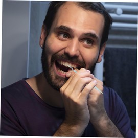 Alipis 1060pcs Food Grade Toothpick Floss Brush Interdental Brush Toothbrushes for Picks for Cleaning Supplies Sky-blue Polypropylene