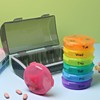 Pill Organiser 3 Times Daily Weekly Pill Case 7 Days