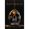 Liquid Gold on Skull Notebook 6x9