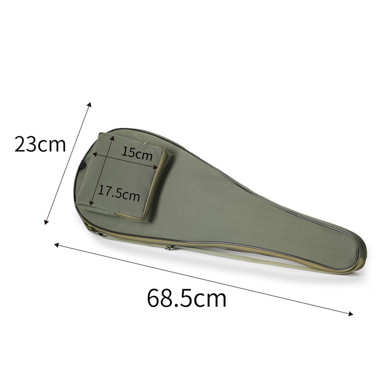 Alephnull Squash Racket Cover with Accessory Pocket with Zip and