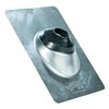 Water-Tite 81855 Roof Flashing, 8-3/4-by-12-1/2-Inch Galvanized-Steel Base with Elastomer Collar,