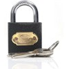 Merriway® BH01689 Tri-Circle Heavy-Duty Cast Iron Padlock, 25mm (1 inch)