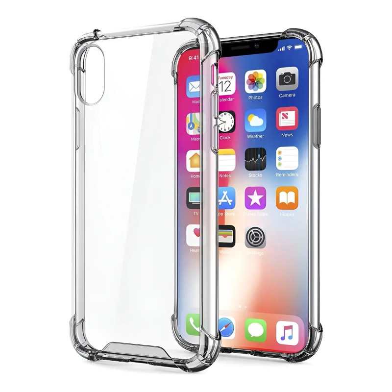 Case Funda Acrigel Mayoreo Varias Marcas Transparente Orilla