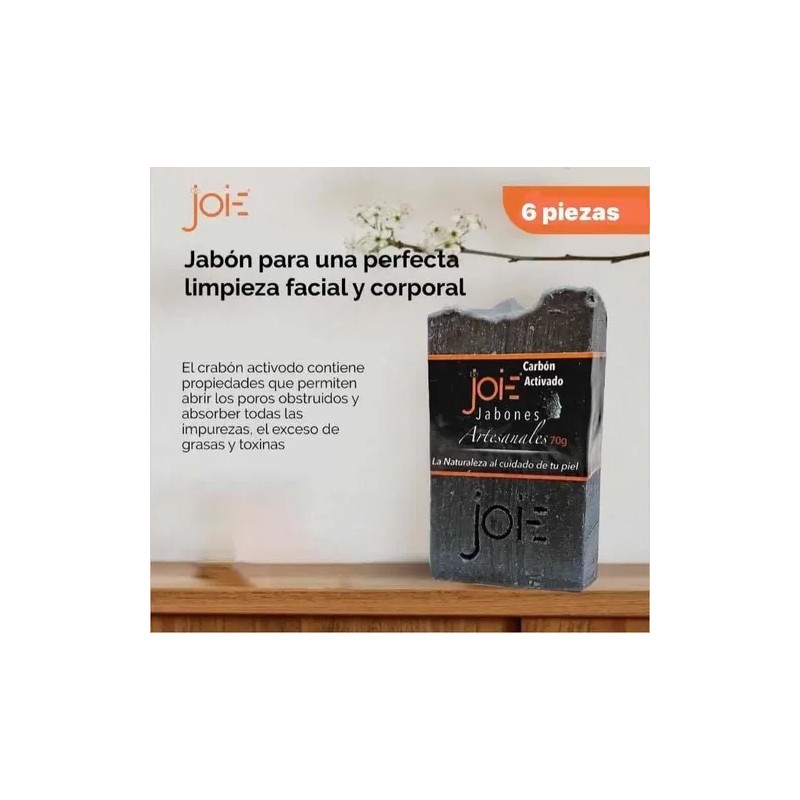 Jabón Artesanal Vegano De Carbón Activado Vegan Handmade Activated Charcoal
