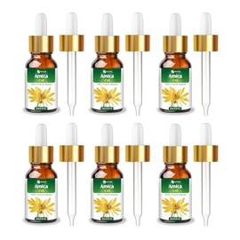 Salvia Arnica Oil – 6 Pack | Cosmetic Grade Carrier Oil for DIY Skincare, Haircare & Massage – 15ml / 0.51 Fl oz