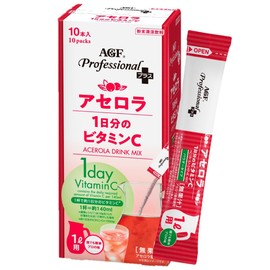 AGF プロフェッショナル プラス アセロラ 1日分のビタミンC 1L用 10本 【 業務用 】【 フルーツ 】
