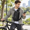 Anti-Theft Chest Bag with Combination Lock & USB Port –