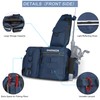 SNDMOR Fishing Bag, darkblue, fishing bag