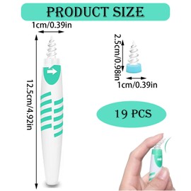 Ear Wax Removal Kit, 19-Piece Set with Ear Wax Removal Tool, Ear Cleaning Accessories, TPR+PP Material, Safe and Reusable Earwax Remover Tool for Adults and Kids, Compact Design for Everyday Use