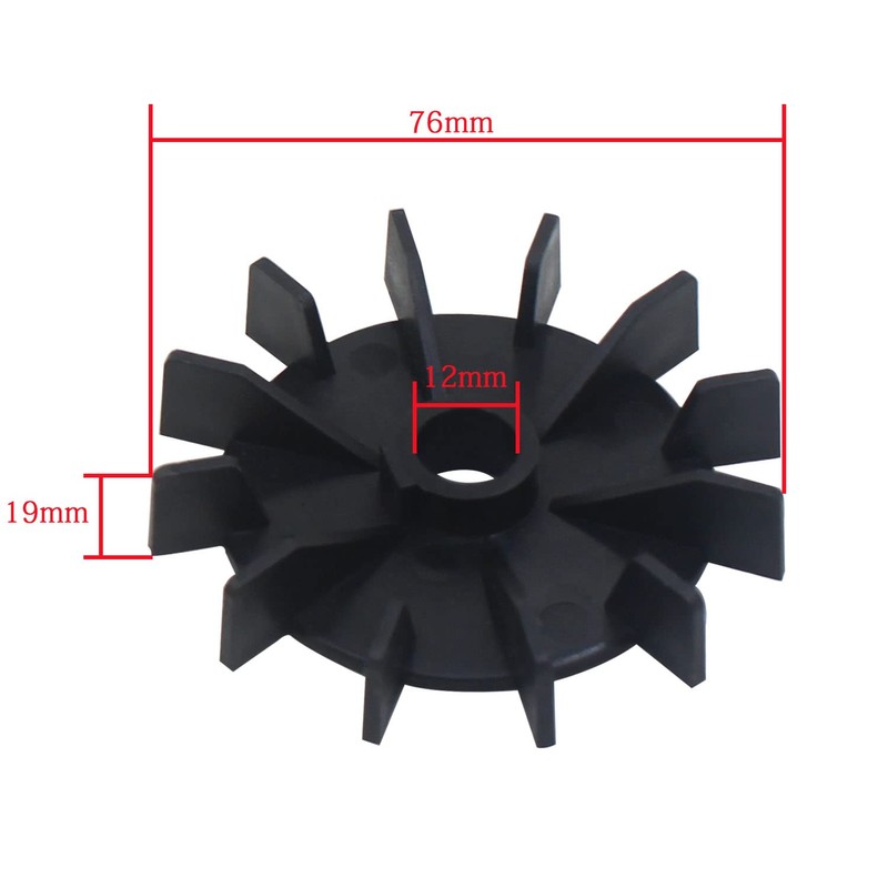 Fan Wheel Compressor Fan Blade Electric Motor Fan Blade Replacement