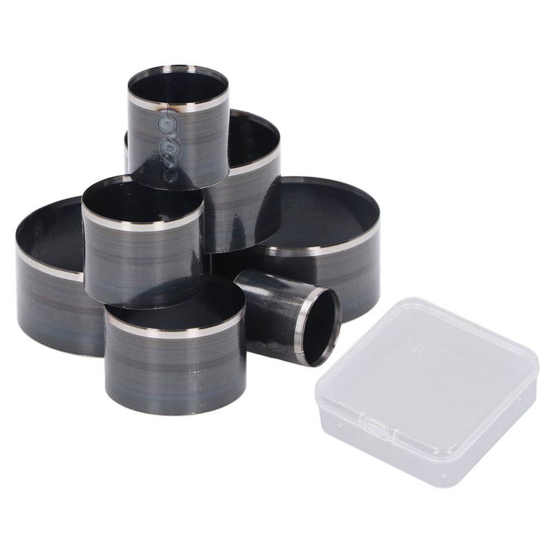 7PCS Set Leather Cutting Dies Set Round Shape Leather Round