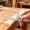 4 PCS 18 Inches C-clamp Locking Pliers with Swivel Pads,