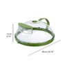 Brteyes Cubierta para microondas, cubierta para microondas, cubierta para alimentos,