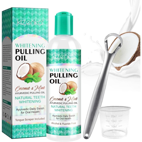 Kokosnuss-Ziehöl für die Zähne 237ml