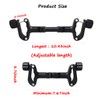 3pcs Twin Pushchair Connectors,Baby Stroller Detachable Connectors,Adjustable Lightweight Pram Adapter