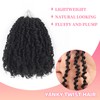Shoobidoo 9 Packs Yanky Twist Crochet Hair 16 inch Pre-twisted