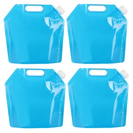 Pack of 2 Water Canisters, 5 L, Foldable Water Canister, Camping Drinking Water Canister, Folding Canister, Water Container, Foldable Water Bag, Portable Water Bag for Outdoor Camping Water Canister