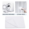 BOLLUMA 3x6m White Screen Background Photography Backdrop, 100% Cotton Muslin