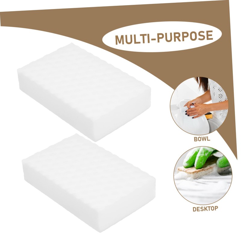 OHPHCALL 36pcs Multi-use Cleaning Sponges Compact Dish Scrub Sponges for