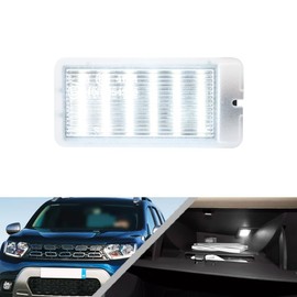 Nslumo 1x 18 LED Interior Glove Box Lighting for Dacia Duster I Sandero I II Logan I II for Ren.ault Espace IV White Glove Box Lighting