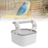 Bird Toilet Stand with Bucket, Tabletop Parrot Potty Training Toilet,