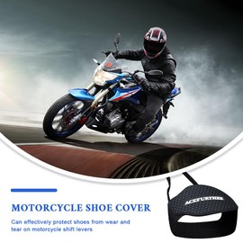AORVYUI Motorcycle Shoe Protector, Motorcycle Shoe Cover, Gear Shift Lever Accessories