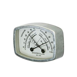Dulton THERMO-HYGROMETER RECTANGLE K925-1284RC, Humidity Meter, Size (H x W x D): 2 x 2.8 x 0.9 inches (51 x 71 x 22 mm)