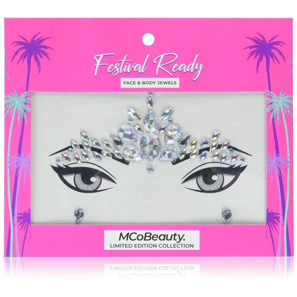 MCoBeauty Festival Ready Face And Body Jewels - Glitz And