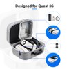 GETBSTOOP Carrying Case for Quest 3S VR Headset Controllers, Portable