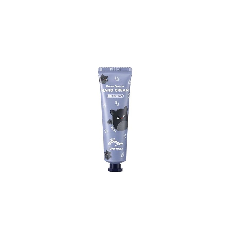 TONYMOLY x Squishmallows Hand Cream, Blackberry Moisturizing, Hydrating and Nourishing
