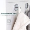 bremermann® LUCENTE bathroom range - 2-Piece Hand Towel Hook Set