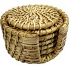 Rastogi Handicrafts Handmade 6 Piece Rattan Coasters - Base Plates