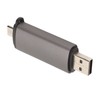 Storage Card Reader USB C USB A 3.0 Dual Port