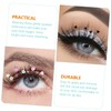 Gatuida 4Pairs Sequins False Eyelashes Set Lashes with Butterflies and