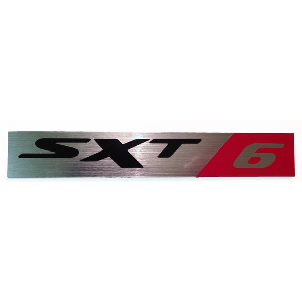 24 Designs Compatible SXT Sxt6 Stick on Emblem Replacement for Dodge Vehicles