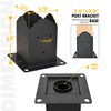 WIMART Creative Design 4x4 Post Base, Square Bracket Post Base
