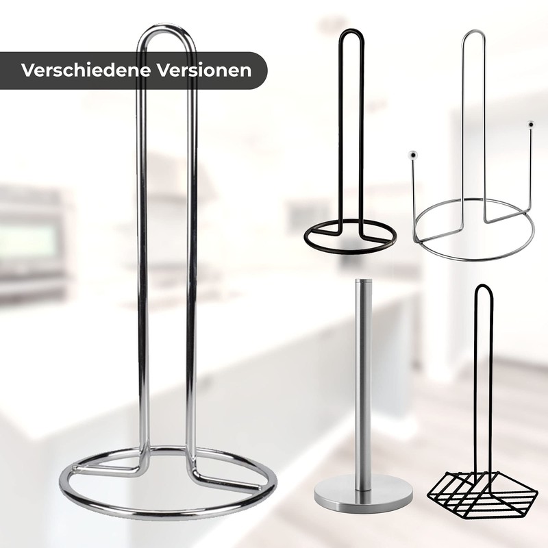 Kadax Paper Towel Holder, Kitchen Roll Holder, Practical Paper Holder,