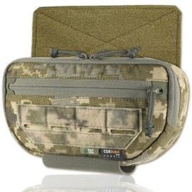 M-Tac Dump Pouch - Dangler Pouch Gen 2 - MM14 Admin Utility Drop Molle Pouch Suitable for Tactical Vest - Drop Pouch for EDC for Belt Bag