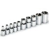 SEIWEI 10 Pcs E-Torx Socket Set with Matched Clip-on Storage