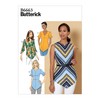 Butterick Easy to Sew Damen Schnittmuster B6663E5 Halb taillierte Bluse